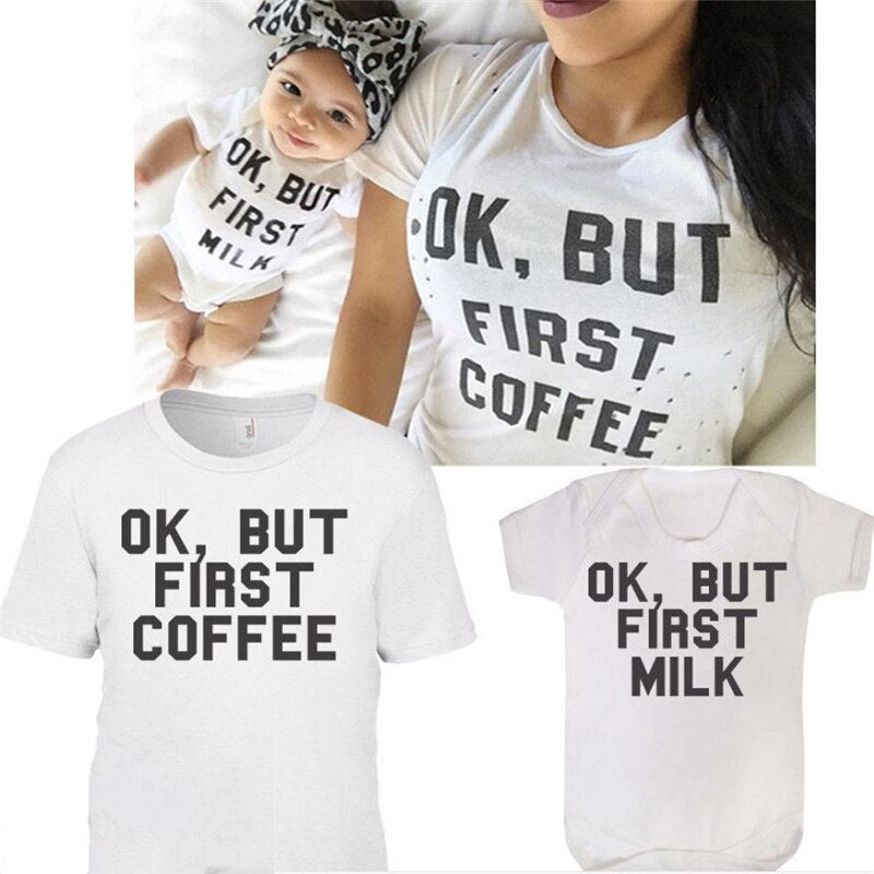 Women's T-shirt - But First Coffee