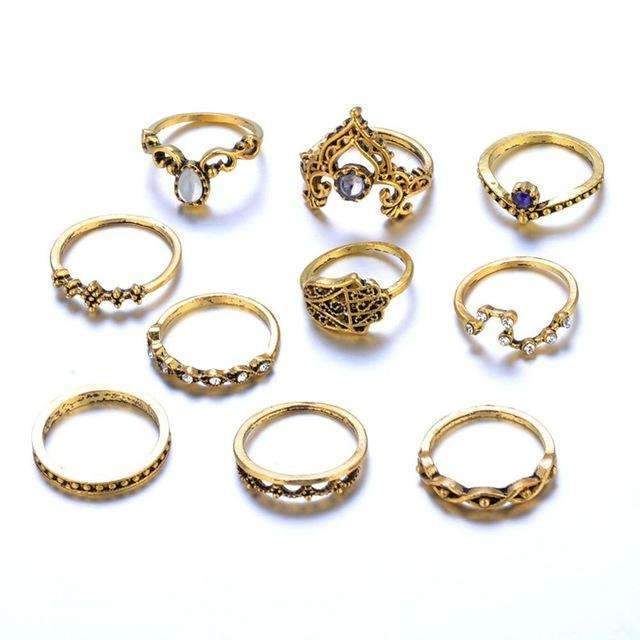 Ring Set - Vintage Stackable