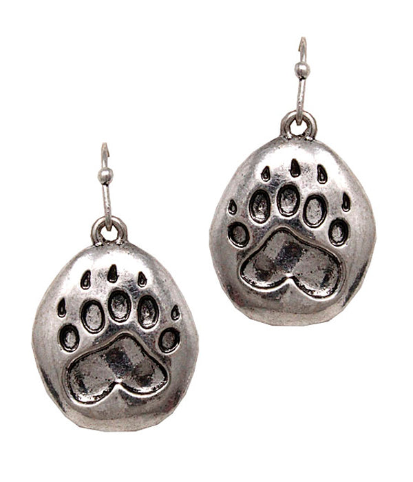 Earrings - Paw Print