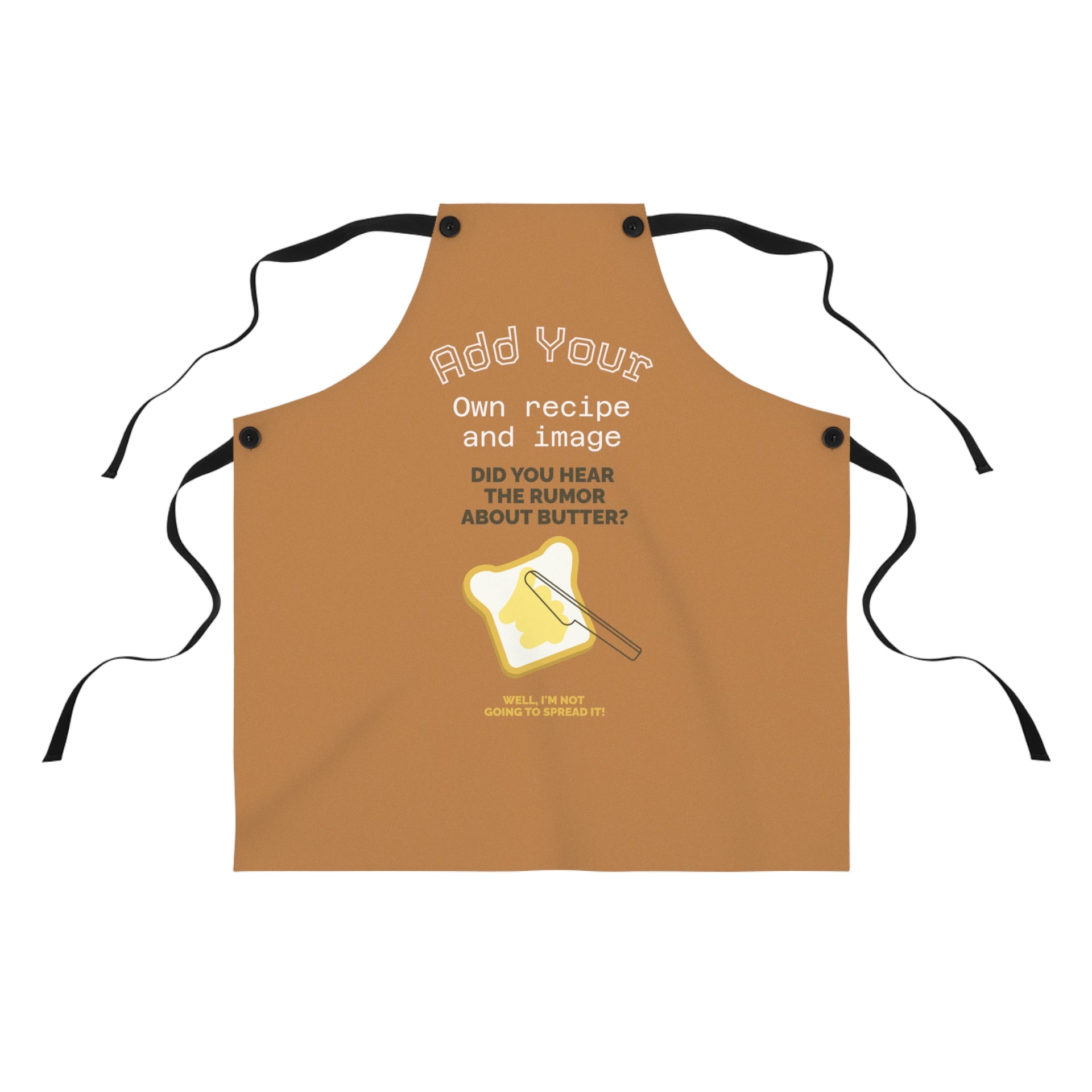 Personalization Apron - Add your family recipe