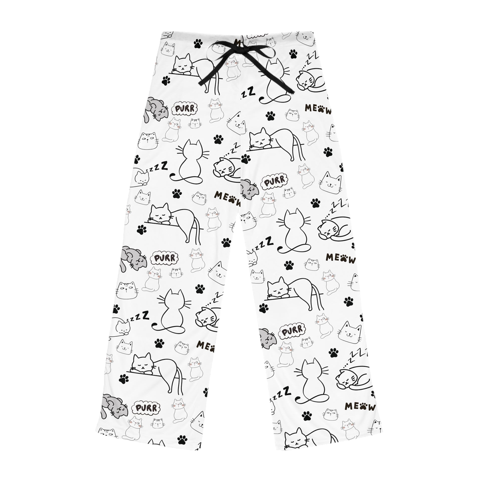 Pajama Pants - Women's Cat Lover