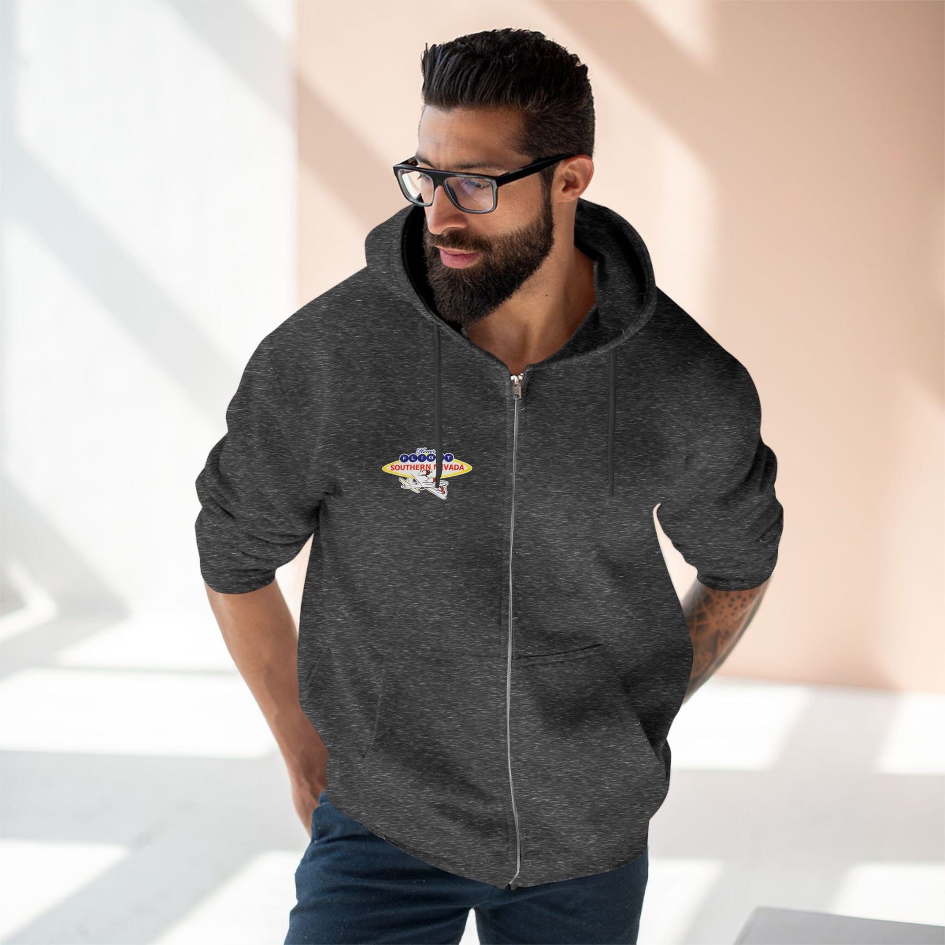 HFSN Unisex Zip Hoodie