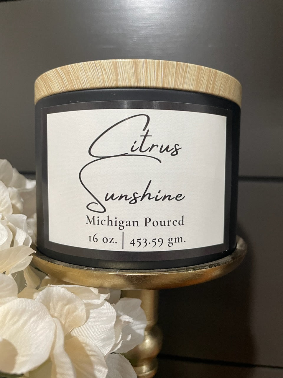 Citrus Sunshine 16 Oz Scented Candle, purchase gives back