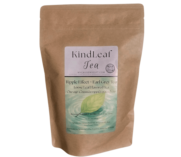 KindLeaf Tea - Earl Grey package on a white background