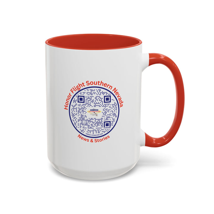 HFSN Logo mug, with QR story telling option