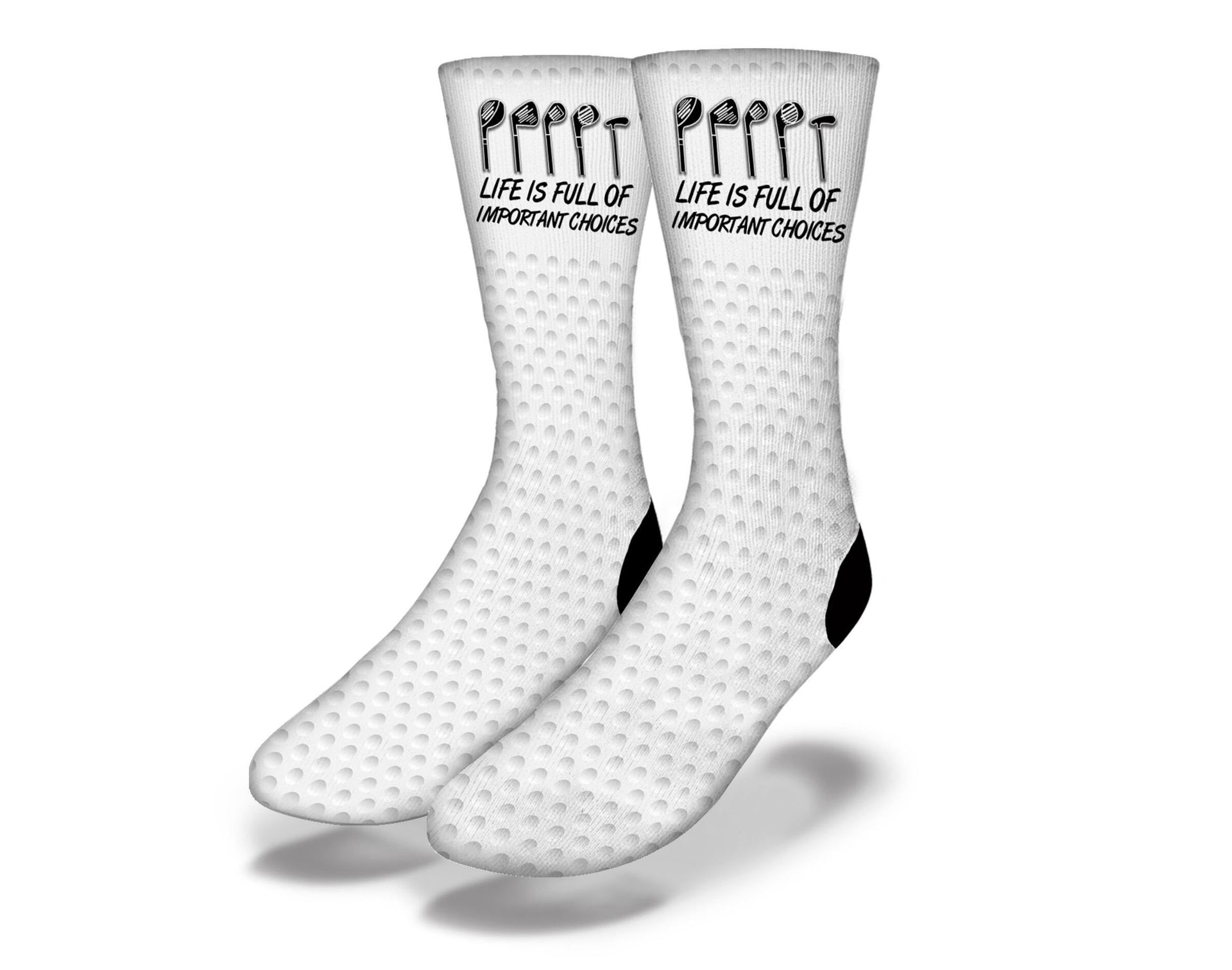 Socks - CHOICES, CHOICES Funny Golf