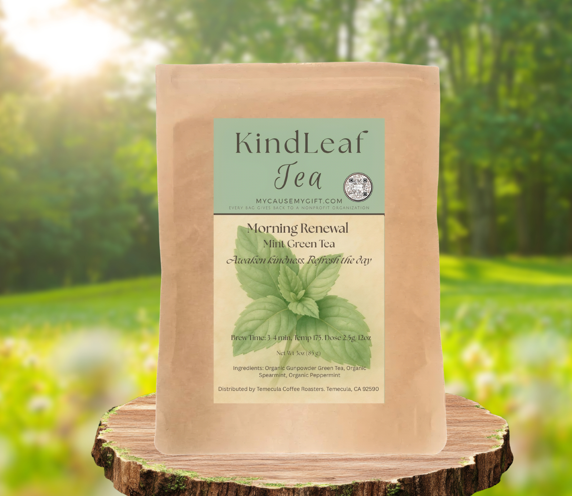 Morning Renewal – Premium Mint Green Tea