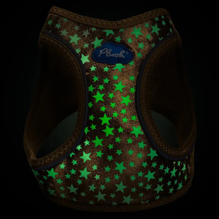 glow in the dark dog harness safety visibility for nighttime dog walking