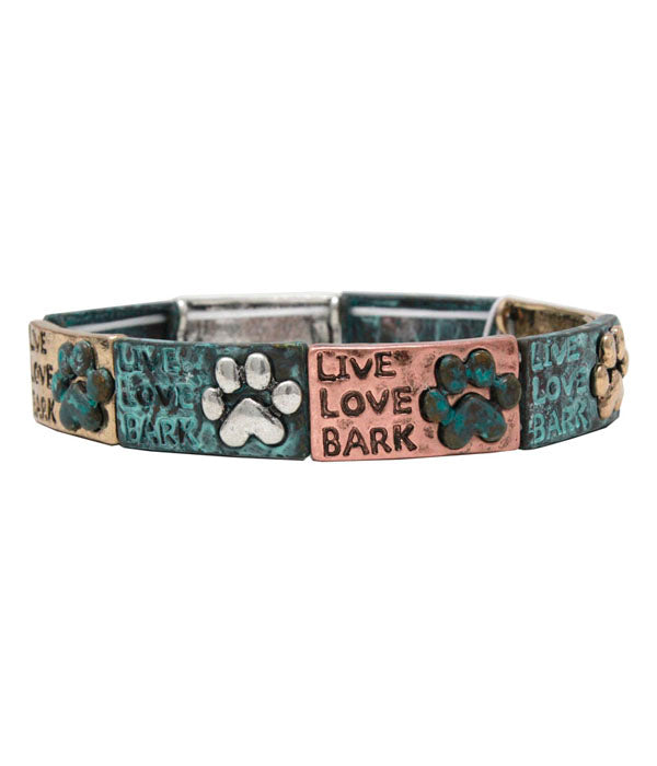 Bracelet - Pet Lovers Inspiration Stretch